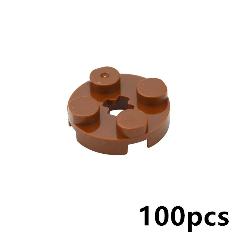 Non-Toxic Moc Parts Diy 2X2 Round Plate With Cross Shaft Hole 100Pcs Building Blocks Compatible With 4032 Educational Technical Bricks Toy
Non-Toxic Moc Parts Diy 2X2 Round Plate With Cross Shaft Hole 100Pcs Building Blocks Compatible With 4032 Educational Technical Bricks Toy
