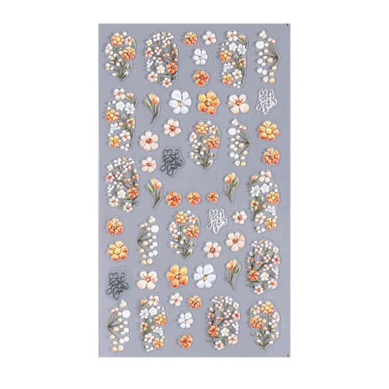 5D Embossed Flower Nail Stickers DIY Spring Summer Colorful Floral Nail Art Self-Adhesive Decals for Women Manicure Decoration 2
5D Embossed Flower Nail Stickers DIY Spring Summer Colorful Floral Nail Art Self-Adhesive Decals for Women Manicure Decoration 2