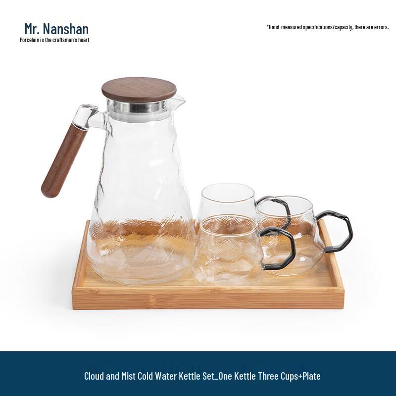 Heat-Resistant Glass Teapot & Cold Water Pitcher Set
Heat-Resistant Glass Teapot & Cold Water Pitcher Set