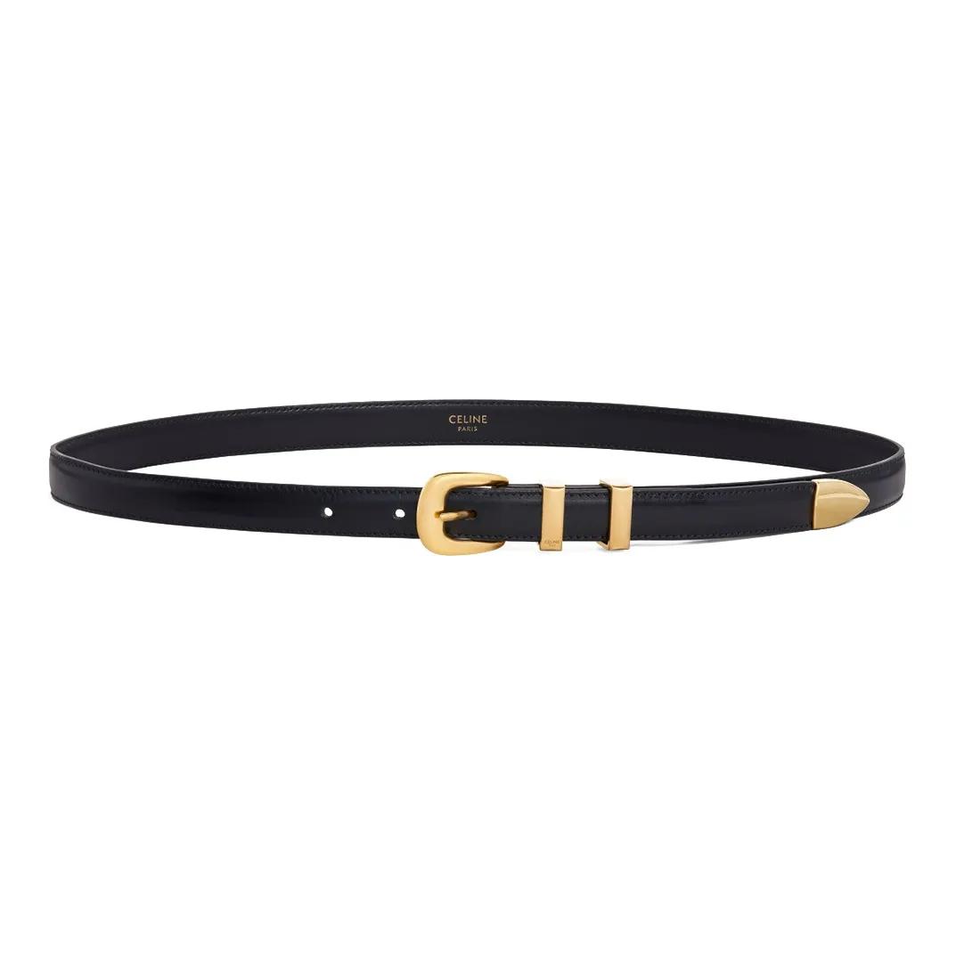 CELINE 14 with ELEGANT decorative strap smooth leather belt women s style 1.8cm 85-Original Box
CELINE 14 with ELEGANT decorative strap smooth leather belt women s style 1.8cm 85-Original Box