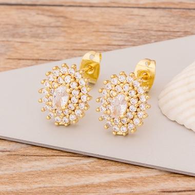 New Fashion Geometric Stud Earrings Copper Cubic Zirconia Wedding Party Daily Wearable Charm Jewelry Styles Fow Women Best Gifts
New Fashion Geometric Stud Earrings Copper Cubic Zirconia Wedding Party Daily Wearable Charm Jewelry Styles Fow Women Best Gifts