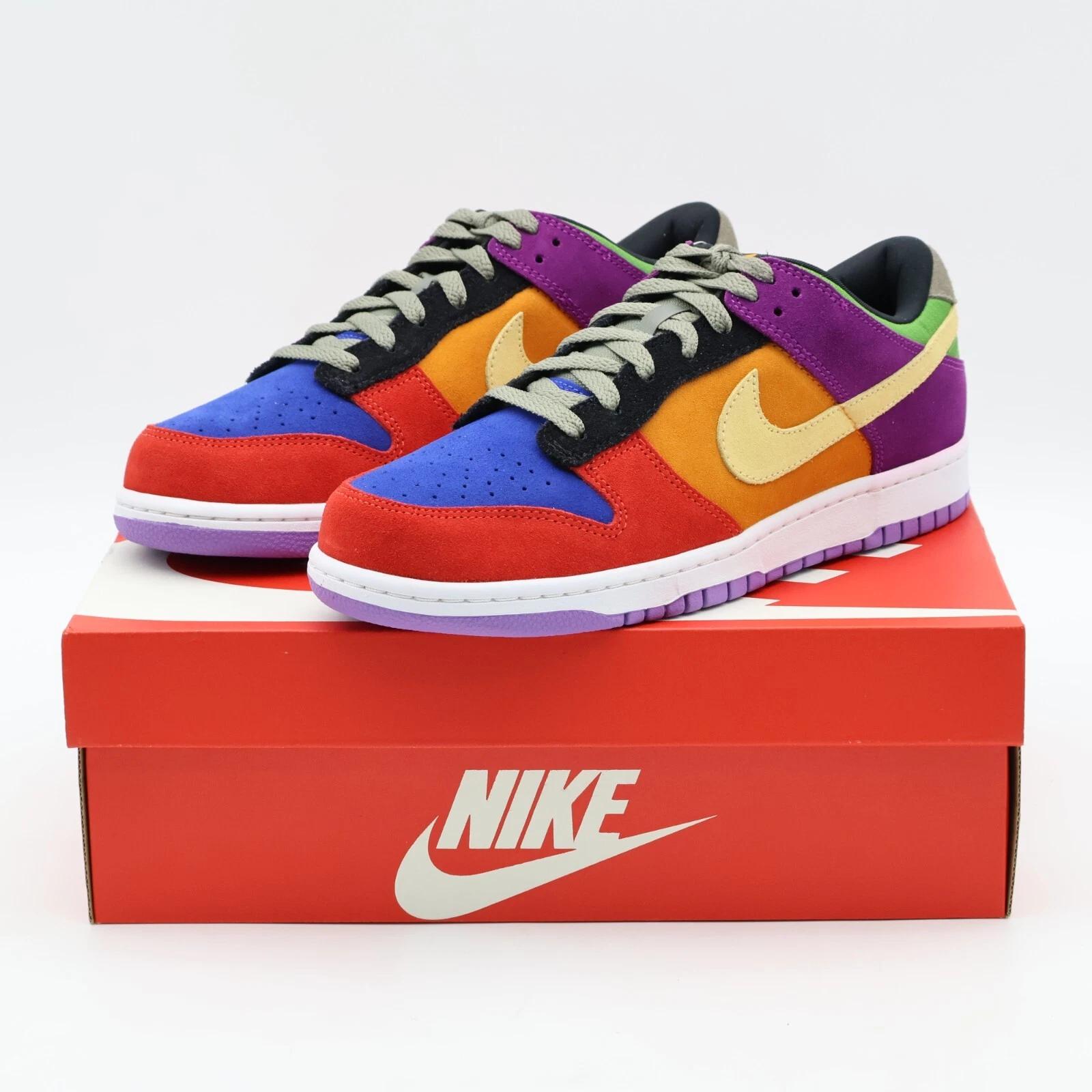 CT5050-500 Nike Dunk Low SP Viotech Crazy Rainbow Red Orange Purple (Men s) US 11
CT5050-500 Nike Dunk Low SP Viotech Crazy Rainbow Red Orange Purple (Men s) US 11