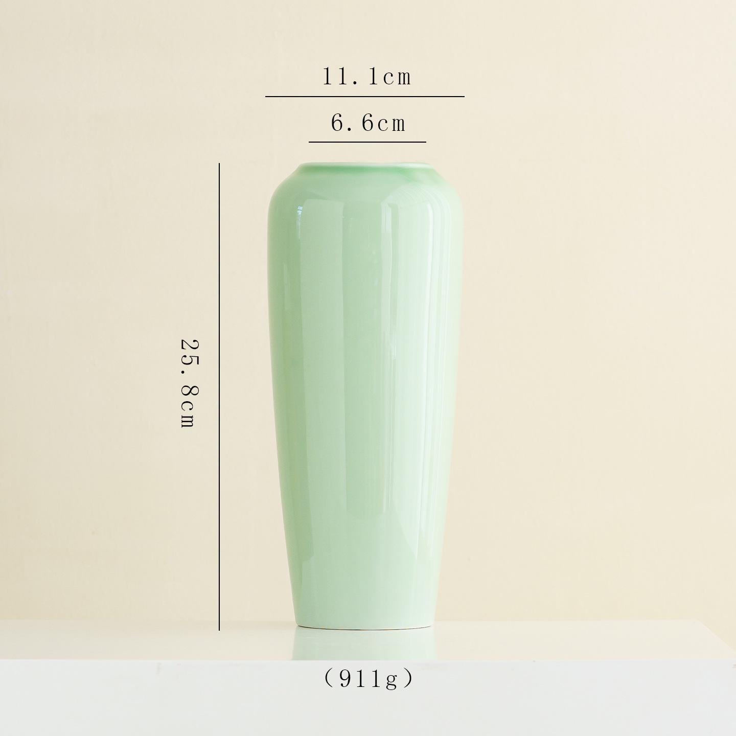Celadon Ceramic Vase for Fresh Flower Arrangements – Stylish Ornament for Living Room and Dining Table
Celadon Ceramic Vase for Fresh Flower Arrangements – Stylish Ornament for Living Room and Dining Table