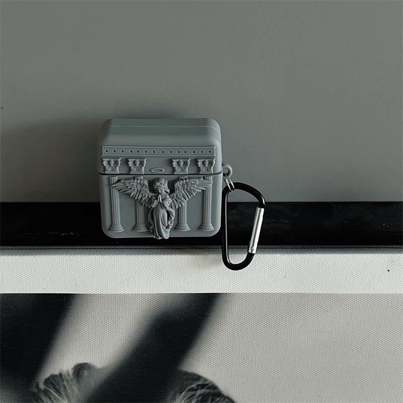 Чохол для Bluetooth-навушників AirPods Pro 3 «Молитовний ангел»: Силіконовий мультяшний захисний чохол для 2-го, 3-го та 4-го поколінь AirPods 3 (2021)
Чохол для Bluetooth-навушників AirPods Pro 3 «Молитовний ангел»: Силіконовий мультяшний захисний чохол для 2-го, 3-го та 4-го поколінь AirPods 3 (2021)