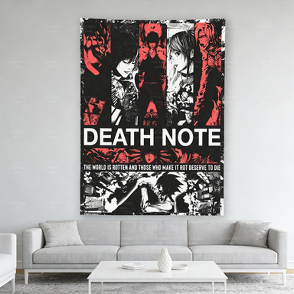 1pc DDeath NNote Anime Tapestry Wall Banner Ideal for Game Room Bedroom Garage Home Decor 74x94cm(29x37in)
1pc DDeath NNote Anime Tapestry Wall Banner Ideal for Game Room Bedroom Garage Home Decor 74x94cm(29x37in)