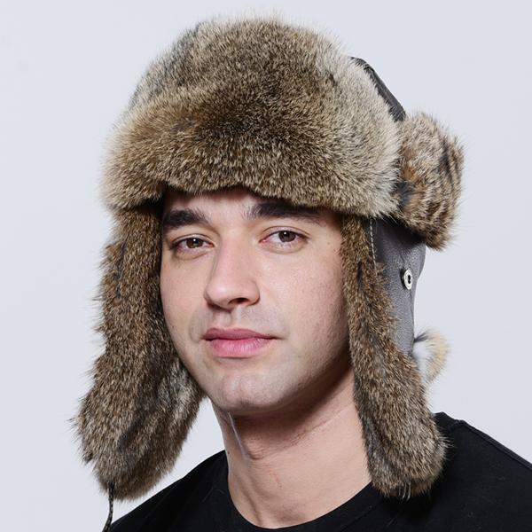 Зимняя шапка мужская бомбер из натурального кроличьего меха толстая ушанка Россия теплая шапка-ушанка One Size
Зимняя шапка мужская бомбер из натурального кроличьего меха толстая ушанка Россия теплая шапка-ушанка One Size