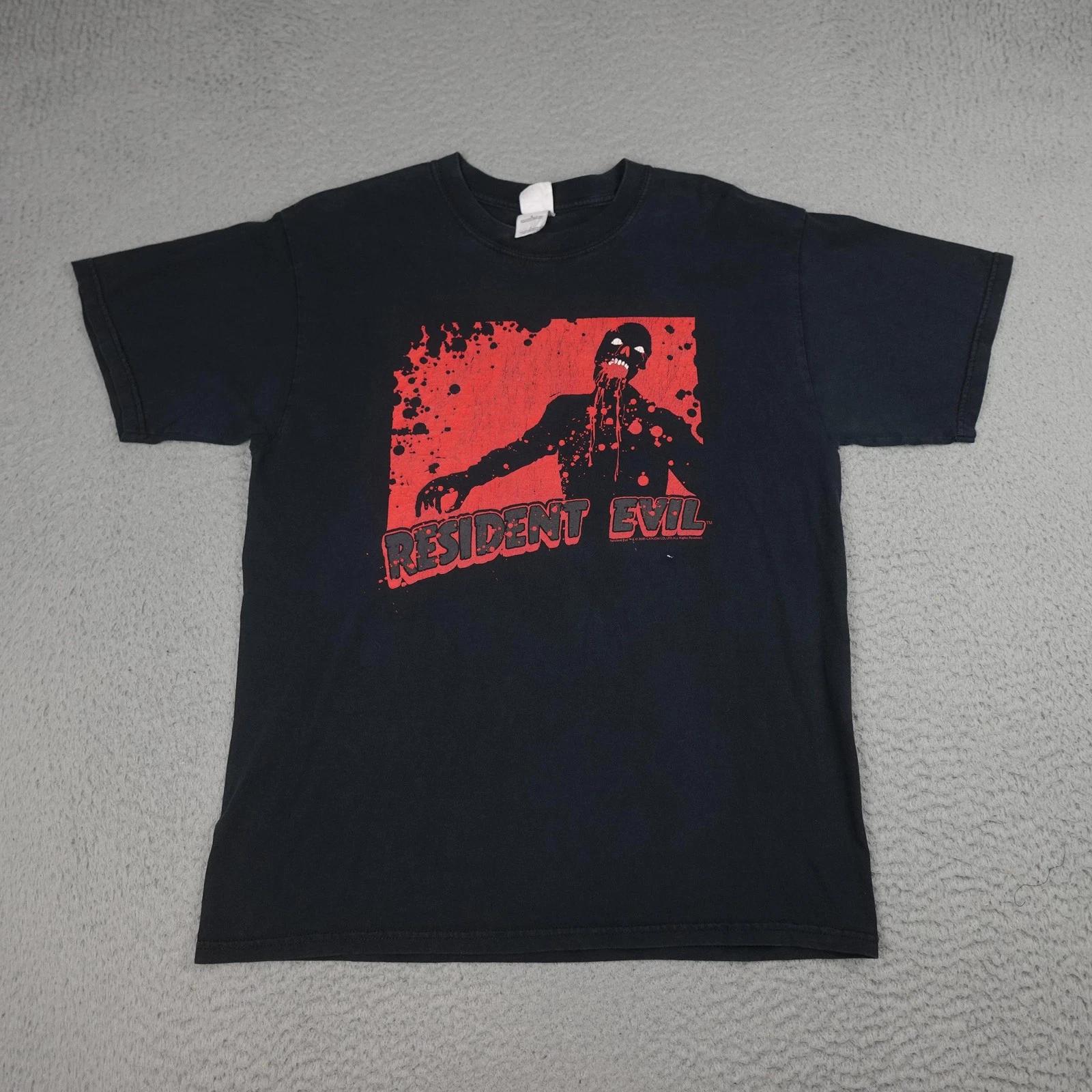 Vintage Resident Evil Shirt Mens Large Black Gildan Zombie Graphic Tee 2005 S
Vintage Resident Evil Shirt Mens Large Black Gildan Zombie Graphic Tee 2005 S