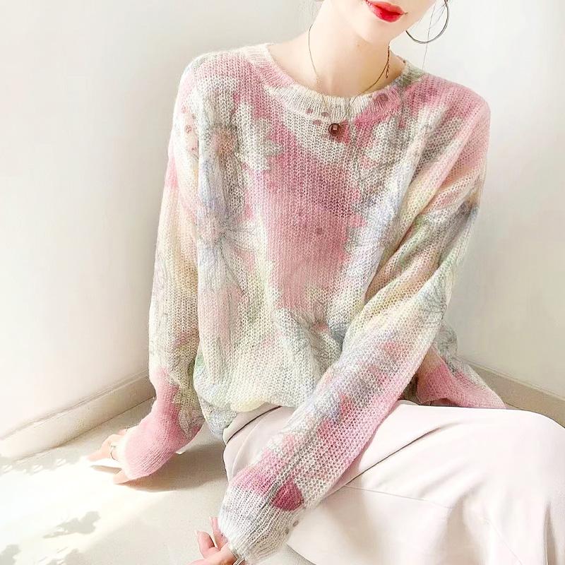 DIMANAF 2025 New Sping Women Colorful Sweaters Knitting Basic Fashion O-Neck Style Loose Pullover Sweater One Size
DIMANAF 2025 New Sping Women Colorful Sweaters Knitting Basic Fashion O-Neck Style Loose Pullover Sweater One Size