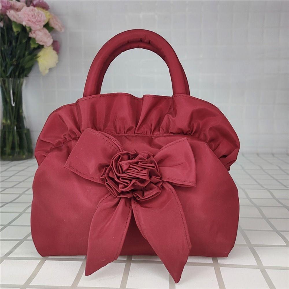 Zipper Women Bowknot Bag Soft Mini Mother Bag Y2k Gothic Handheld Purse Female фіолетовий
Zipper Women Bowknot Bag Soft Mini Mother Bag Y2k Gothic Handheld Purse Female фіолетовий