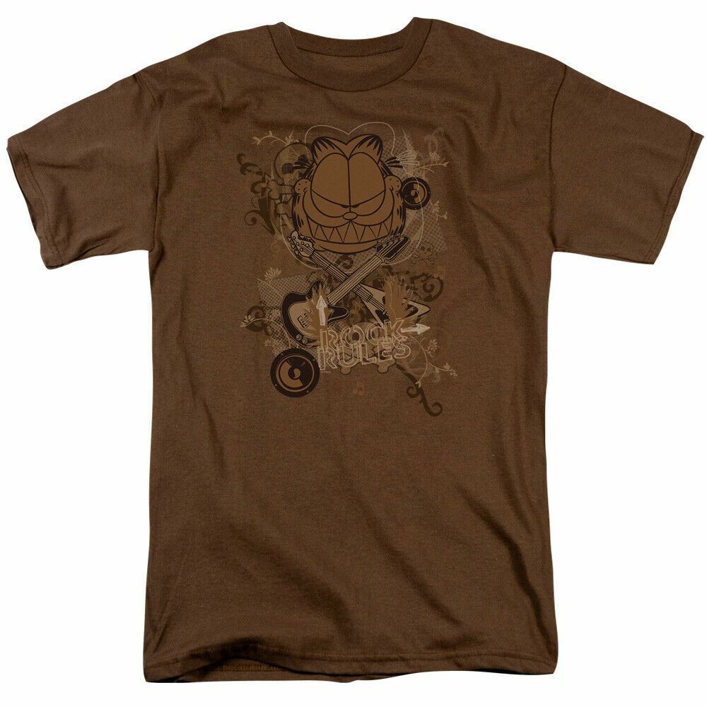 26 Garfield Rock Rules T Shirt Mens Licensed Cat Jim Davis Comic Tee Coffee Unisex T-Shirt M
26 Garfield Rock Rules T Shirt Mens Licensed Cat Jim Davis Comic Tee Coffee Unisex T-Shirt M