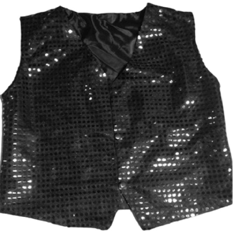 Stage Performances Sequins Vest For Cosplay And Shows Comfortable Underwaist Lightweight Easy Care Clothing 110cm чорний
Stage Performances Sequins Vest For Cosplay And Shows Comfortable Underwaist Lightweight Easy Care Clothing 110cm чорний