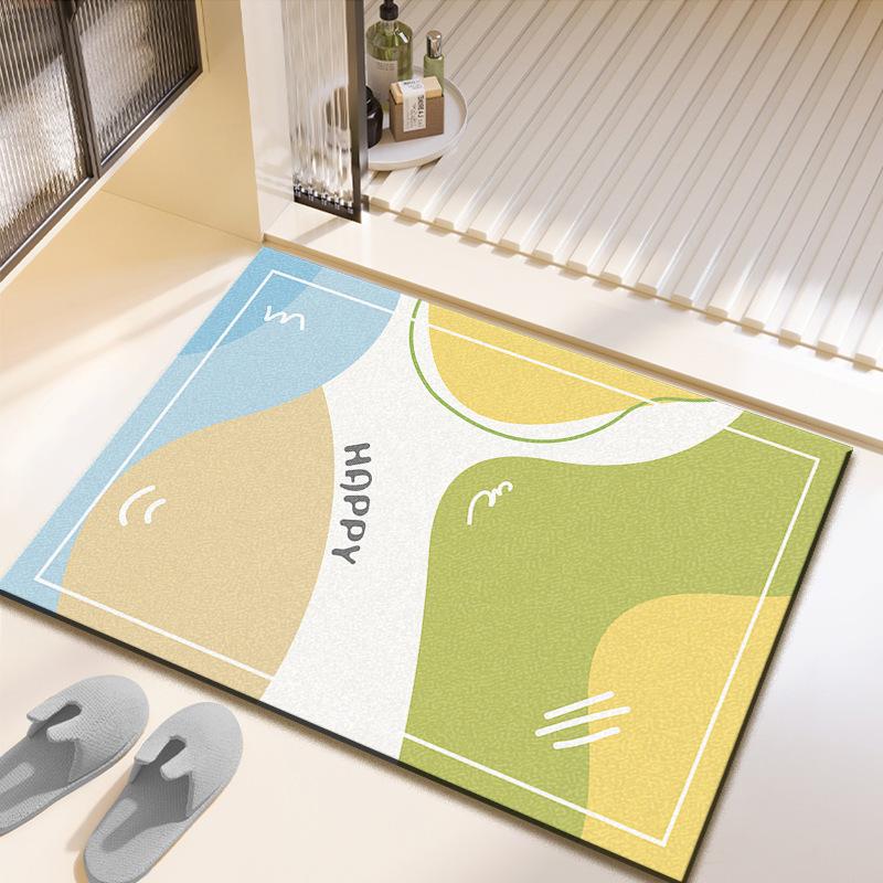 Bathroom Bathroom Door Absorbent Floor Mat Diatom Mud Household Toilet Bathroom Bathroom Carpet Non-Slip Foot Cushion 40X60cm 15.7X23.6in
Bathroom Bathroom Door Absorbent Floor Mat Diatom Mud Household Toilet Bathroom Bathroom Carpet Non-Slip Foot Cushion 40X60cm 15.7X23.6in