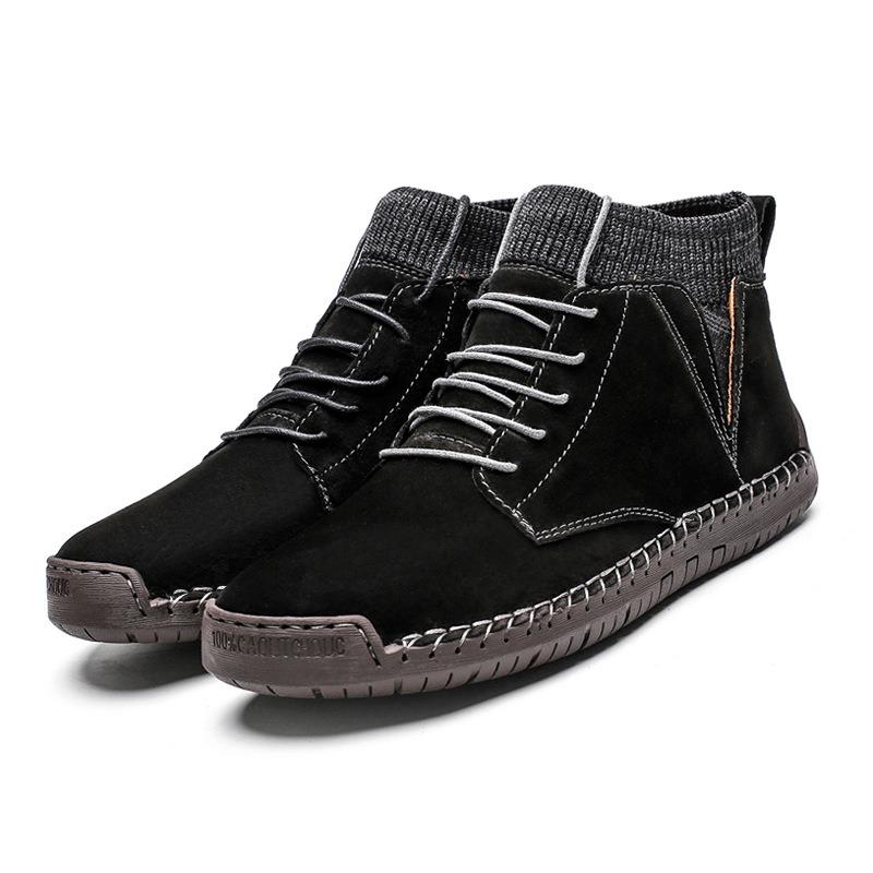 Men Snow Boots Winter Plush Warm Men Motorcycle Boots Lace-Up Non-slip Male Ankle Boots Autumn Man Work Shoes 38 чёрный
Men Snow Boots Winter Plush Warm Men Motorcycle Boots Lace-Up Non-slip Male Ankle Boots Autumn Man Work Shoes 38 чёрный