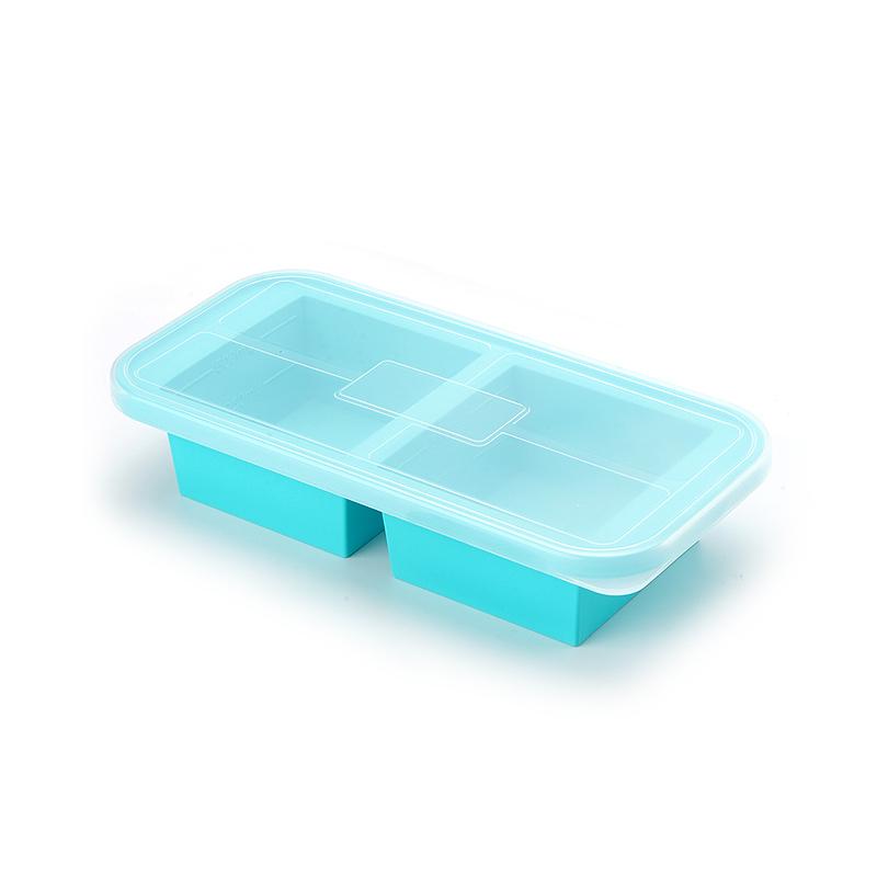 2 or 3-piece Silicone Freezer Tray Mold with Lid, Storage Box Food Box, Storage Containers for Soup, Broth, Meal Prep, Ice Cubes
2 or 3-piece Silicone Freezer Tray Mold with Lid, Storage Box Food Box, Storage Containers for Soup, Broth, Meal Prep, Ice Cubes