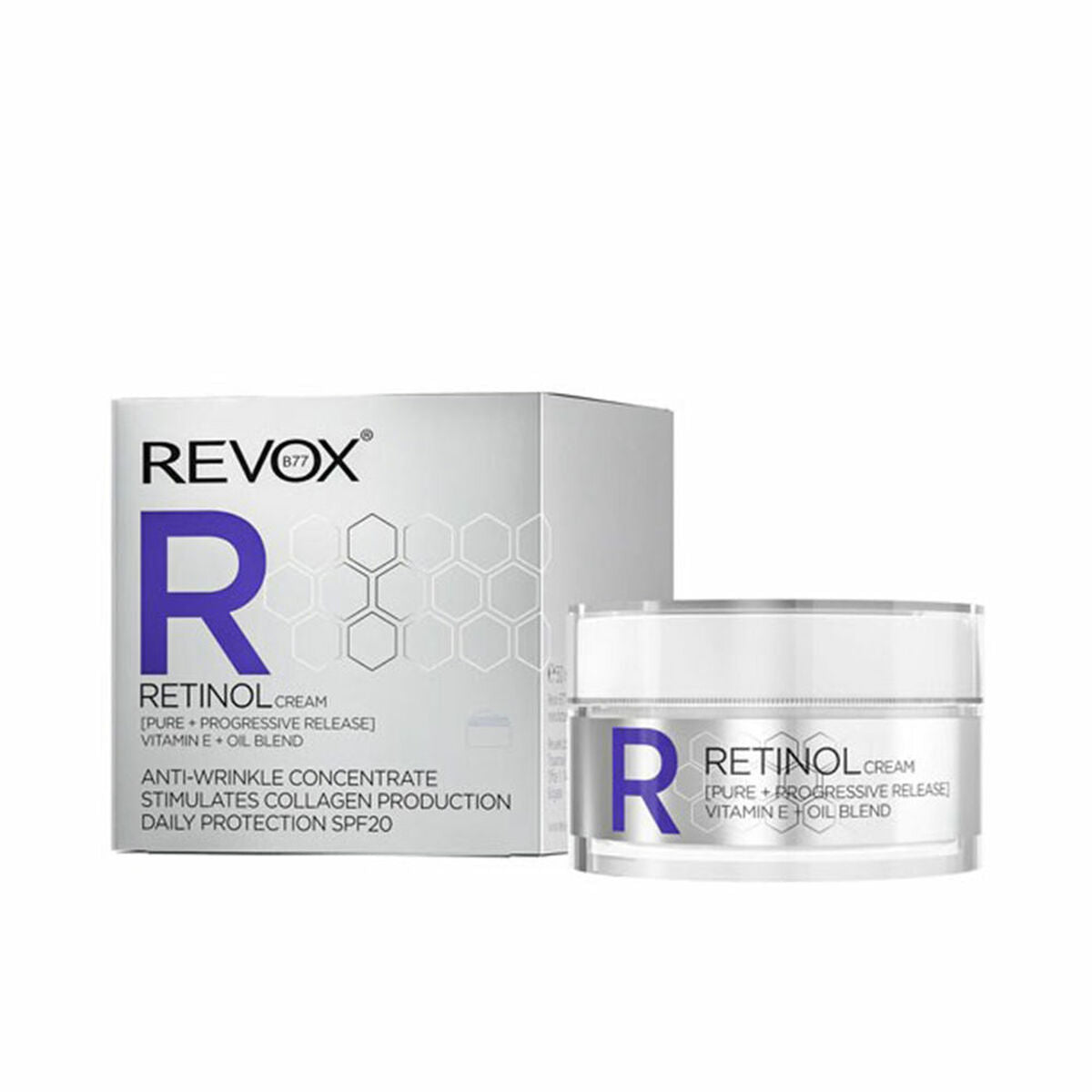 Revox B77 Retinol Day Cream Spf 20 50 ml
Revox B77 Retinol Day Cream Spf 20 50 ml