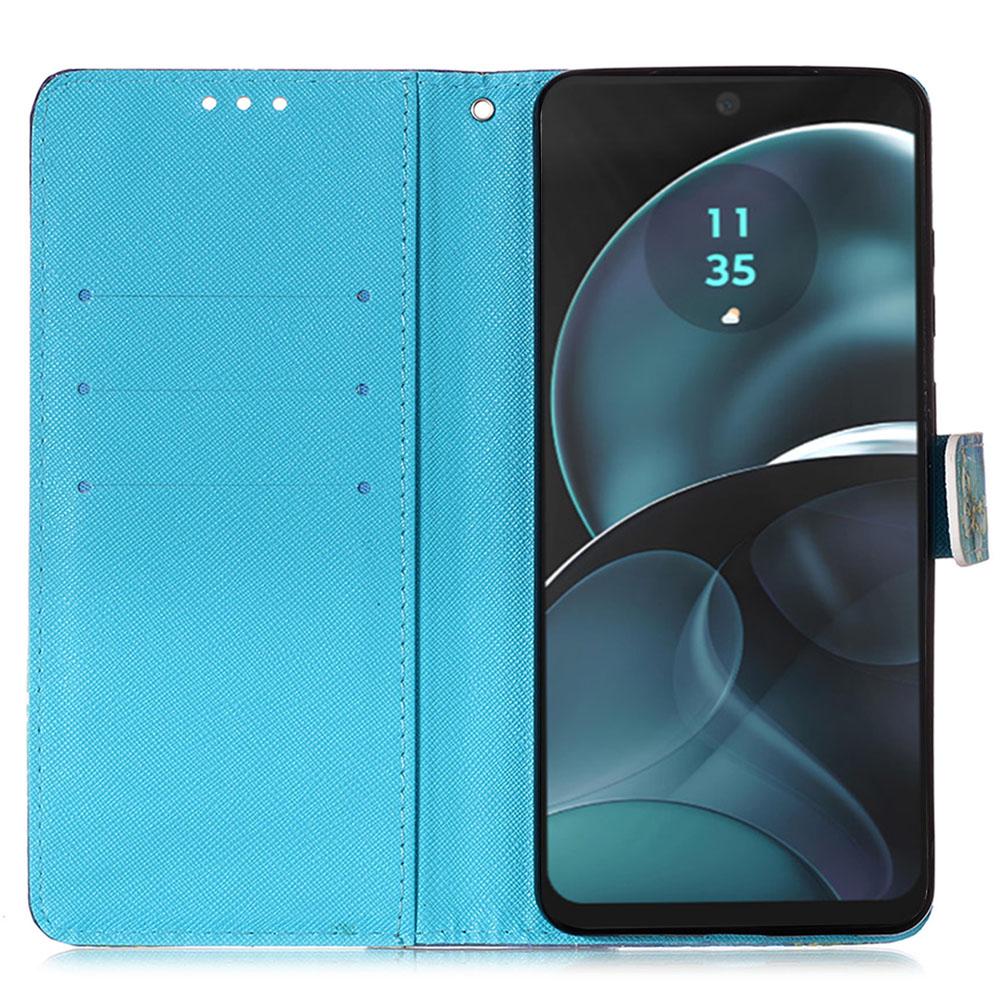 For Xiaomi Redmi Note 13 4G Leather Case 3D Pattern Printing Wallet Stand Mobile Cover with Strap Colorful Wind Chime
For Xiaomi Redmi Note 13 4G Leather Case 3D Pattern Printing Wallet Stand Mobile Cover with Strap Colorful Wind Chime