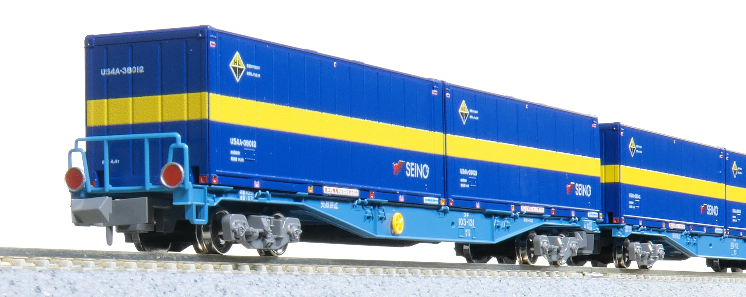 KATO N Gauge Koki 102 103 Kangaroo Liner SS60 Модель железной дороги Грузовой + Набор из 8 вагонов, Вагоны, 10-1871
KATO N Gauge Koki 102 103 Kangaroo Liner SS60 Модель железной дороги Грузовой + Набор из 8 вагонов, Вагоны, 10-1871