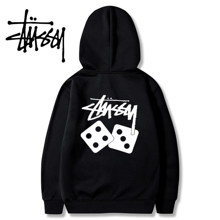 Spring Autumn and Winter Stussy Flat Dice Printed Men s and Women s Hooded Sweatshirt European Plus Size
Spring Autumn and Winter Stussy Flat Dice Printed Men s and Women s Hooded Sweatshirt European Plus Size