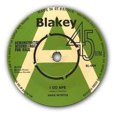 7inch Record MARK WYNTER / THE SEARCHERS - I Go Ape / Sick & Tired BL099 Blakey 2002 UK Rock Used
7inch Record MARK WYNTER / THE SEARCHERS - I Go Ape / Sick & Tired BL099 Blakey 2002 UK Rock Used