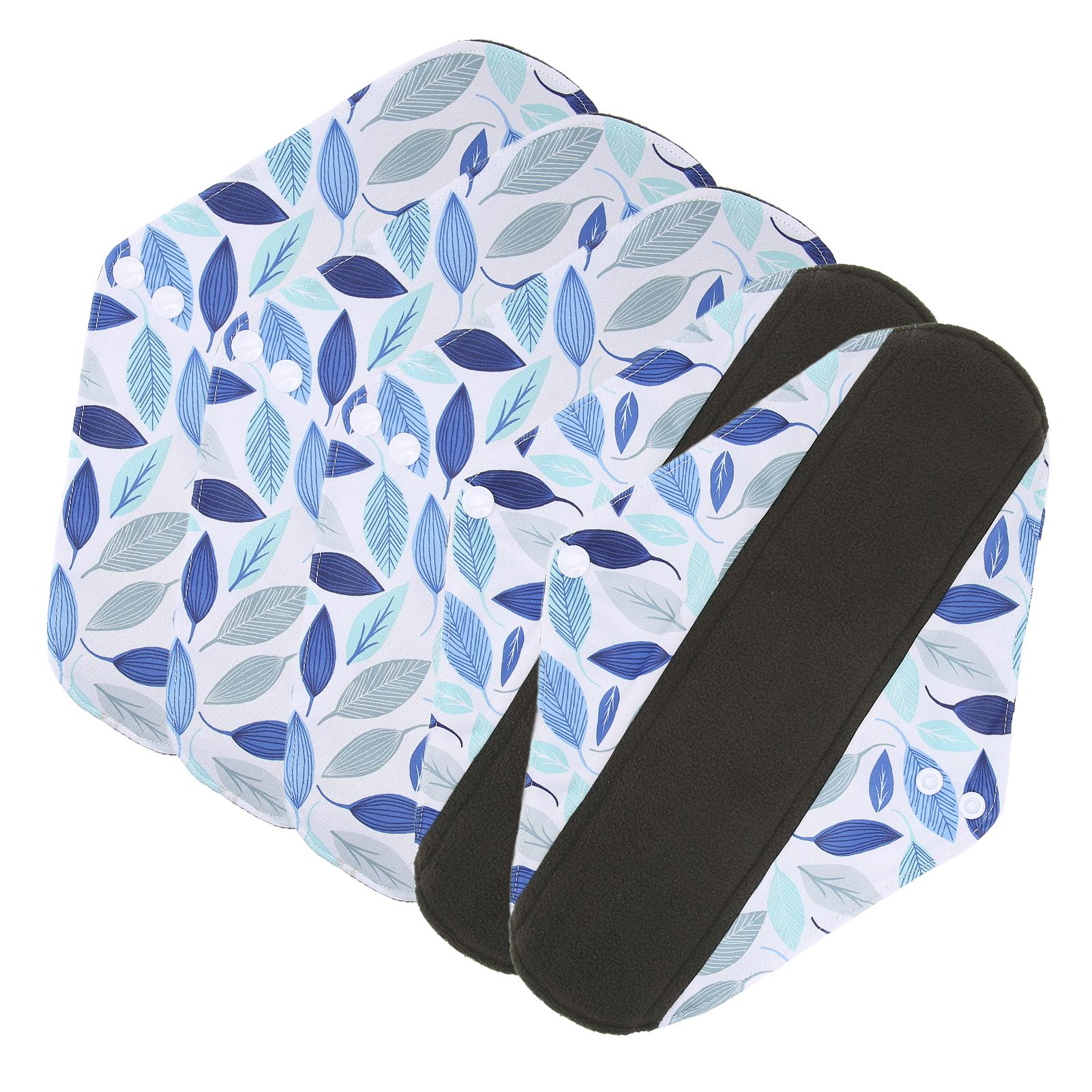 5 шт. Многоразовые гигиенические прокладки Хорошая впитываемость Стираемые Перерабатываемые Женские предметы первой необходимости
5 шт. Многоразовые гигиенические прокладки Хорошая впитываемость Стираемые Перерабатываемые Женские предметы первой необходимости