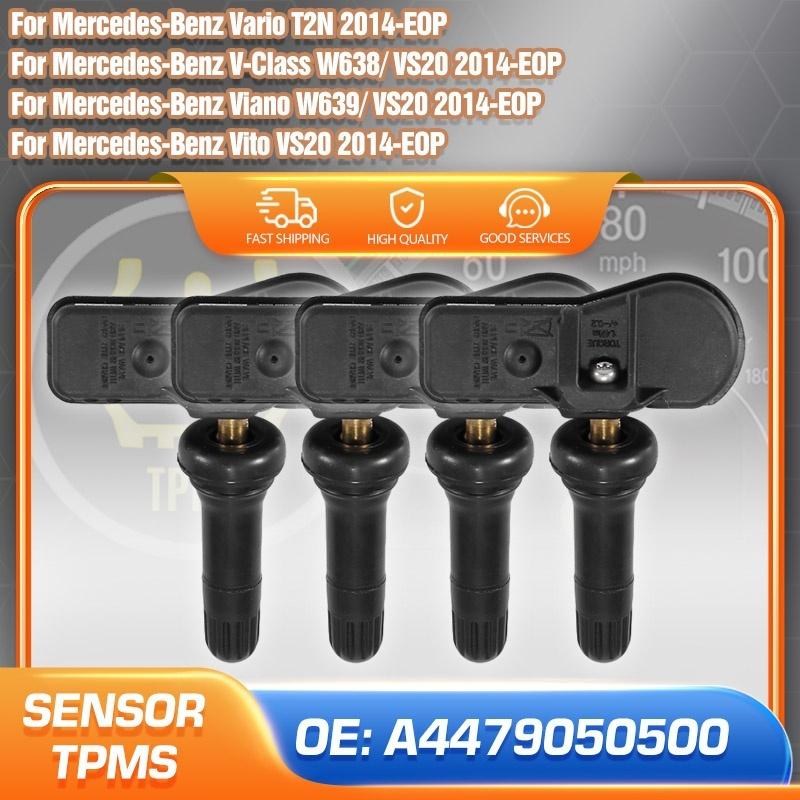 4PCS TPMS Sensor 433MHz Tire Pressure Monitor Sensor Parts For Mercedes-Benz V Class VS20 W638 Vito W447 A4479050500 A4479051704
4PCS TPMS Sensor 433MHz Tire Pressure Monitor Sensor Parts For Mercedes-Benz V Class VS20 W638 Vito W447 A4479050500 A4479051704