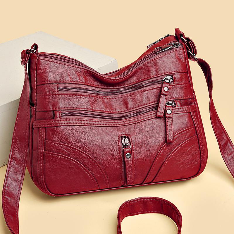 FLYING STARS Brand Women s Shoulder Bag Zipper Handbag Soft Pu Leather Large Capacity Crossbody Bag 26cmX17cmX9cm
FLYING STARS Brand Women s Shoulder Bag Zipper Handbag Soft Pu Leather Large Capacity Crossbody Bag 26cmX17cmX9cm