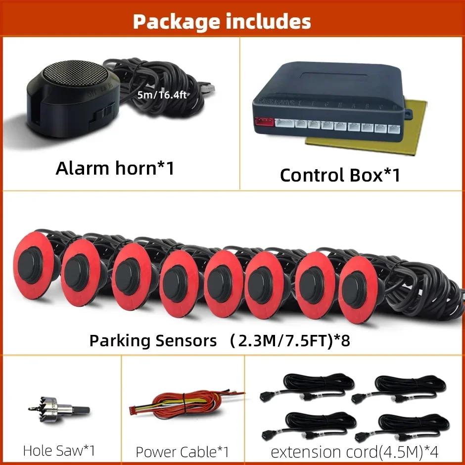 8 Parktronic Original Plane Parking SensorsEmbedded for Bumper Adjustable DepthTo Assist Rear and Front Backup Radar System чёрный
8 Parktronic Original Plane Parking SensorsEmbedded for Bumper Adjustable DepthTo Assist Rear and Front Backup Radar System чёрный