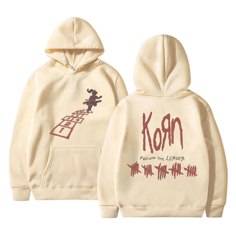 Vintage KoRn Rock Band Follow The Leader Hoodie Autumn Winter Men Women Fleece Cotton Sweatshirt Men s Gothic Oversized Hoodies 2XL
Vintage KoRn Rock Band Follow The Leader Hoodie Autumn Winter Men Women Fleece Cotton Sweatshirt Men s Gothic Oversized Hoodies 2XL