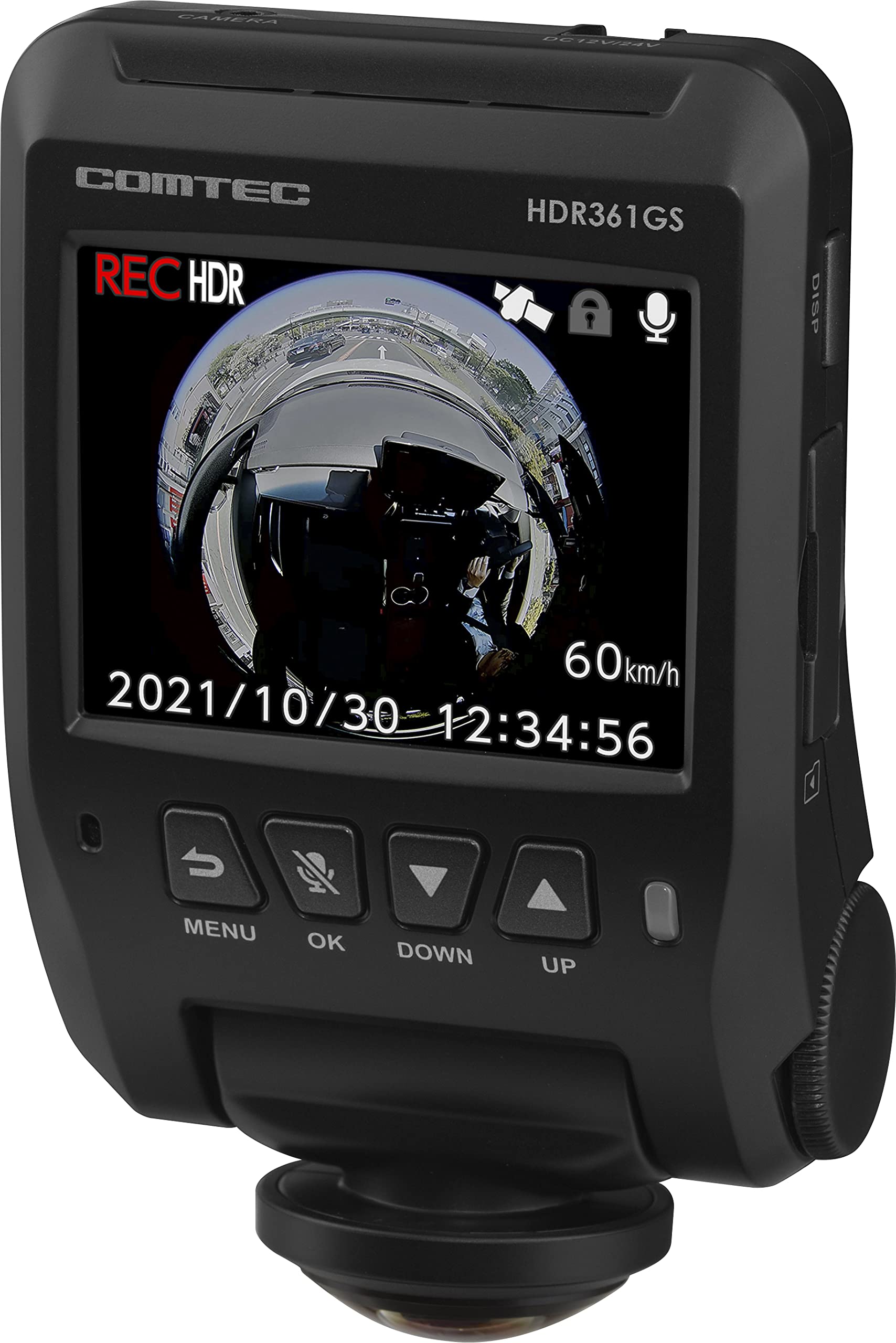 Реєстратор Comtech Car Drive Recorder Оснащений всенаправленою камерою на 360 градусів HDR361GS Камера на 360 градусів записує всі напрямки Обслуговування карти MicroSD
Реєстратор Comtech Car Drive Recorder Оснащений всенаправленою камерою на 360 градусів HDR361GS Камера на 360 градусів записує всі напрямки Обслуговування карти MicroSD