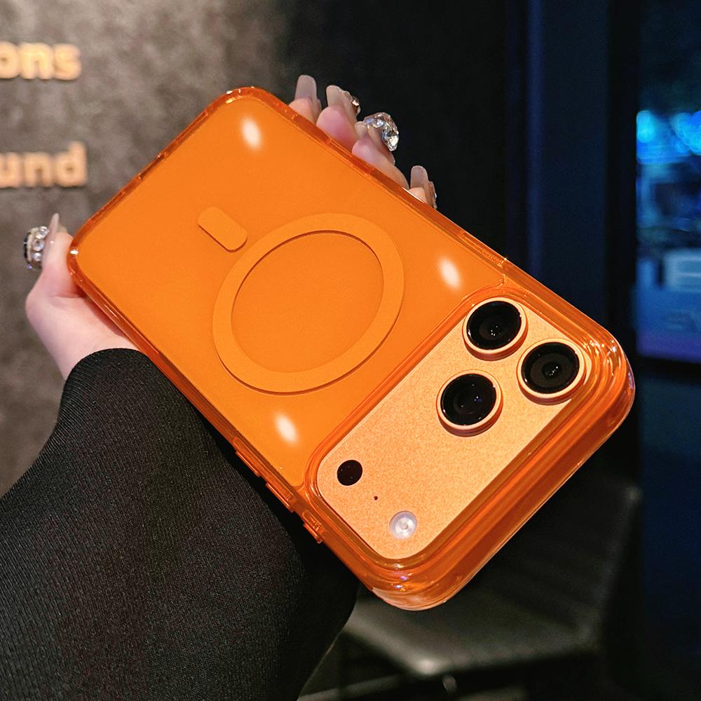 Orange For Magsafe Phone Case For iPhone 17 Air Pro Max 17Pro Magnetic Wireless Charge Shockproof Hard Back Cover iPhone17 Pro
Orange For Magsafe Phone Case For iPhone 17 Air Pro Max 17Pro Magnetic Wireless Charge Shockproof Hard Back Cover iPhone17 Pro