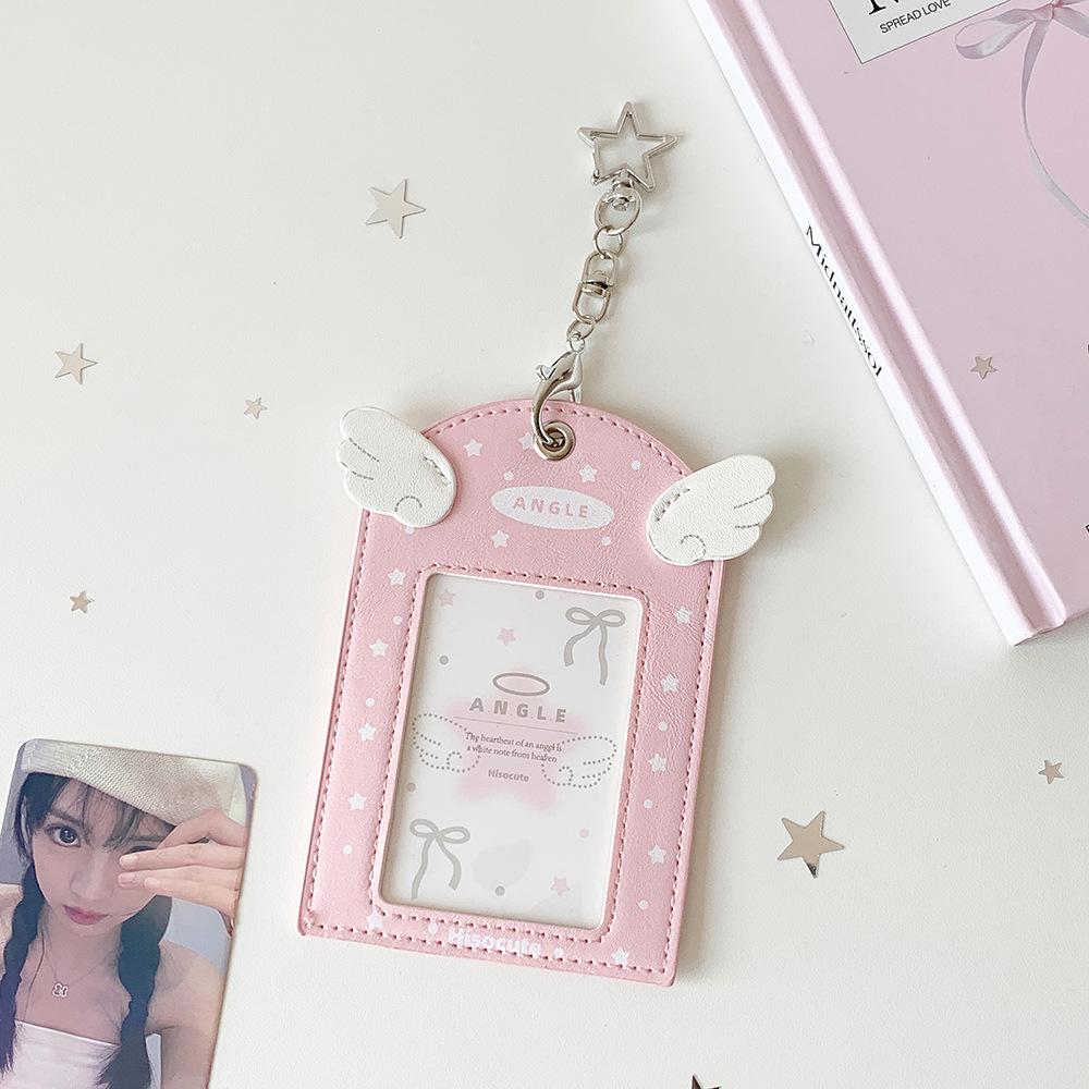 Angel Series 3 Inch Card Holder Korean Cute K-pop Photo ID Card Cover Case Sweet Retro Star Student Photocard Protector Gifts рожевий
Angel Series 3 Inch Card Holder Korean Cute K-pop Photo ID Card Cover Case Sweet Retro Star Student Photocard Protector Gifts рожевий
