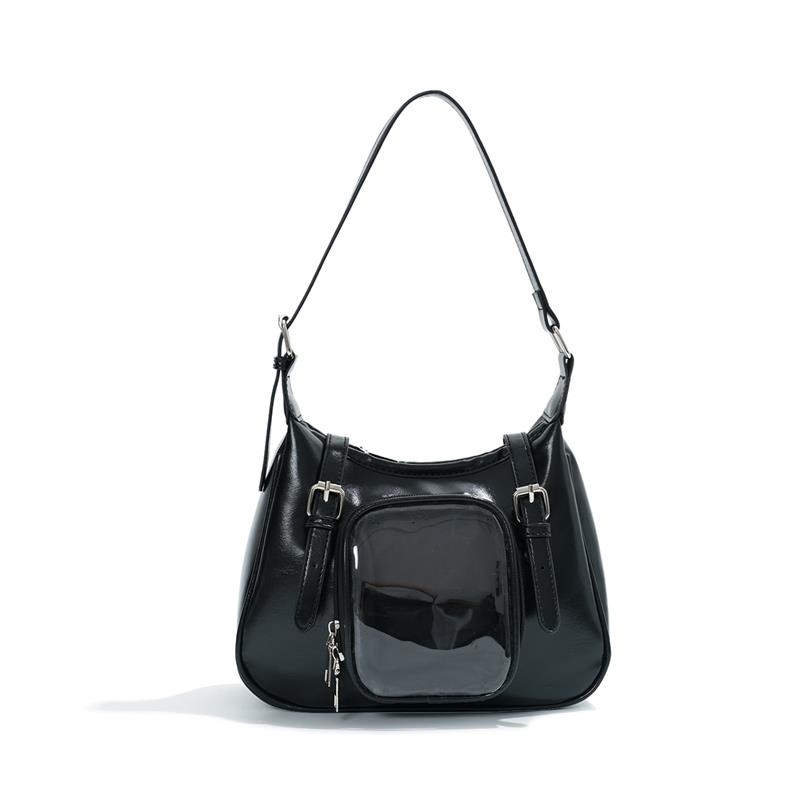 Cute Square Itabag Women s Handbag Transparent Pocket Display Bag Japanese Preppy Style Shoulder Bag Solid Color Commuter Bag
Cute Square Itabag Women s Handbag Transparent Pocket Display Bag Japanese Preppy Style Shoulder Bag Solid Color Commuter Bag