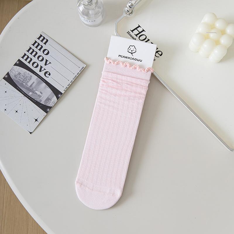 Sock Children s Summer Mesh Thin Mid-calf Socks in Solid Color, Made of Mulberry Silk, Breathable and Trendy with Padded Ear Cuffs. 1 pair рожевий
Sock Children s Summer Mesh Thin Mid-calf Socks in Solid Color, Made of Mulberry Silk, Breathable and Trendy with Padded Ear Cuffs. 1 pair рожевий