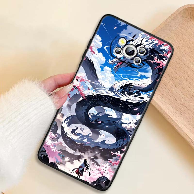 Anime Dragon Design For Xiaomi Mi Poco F3 F4 F5 F6 X3 X4 X5 X6 X7 M3 M4 M5 M6 M7 GT Pro 5G Black Phone Case Poco M6 5G
Anime Dragon Design For Xiaomi Mi Poco F3 F4 F5 F6 X3 X4 X5 X6 X7 M3 M4 M5 M6 M7 GT Pro 5G Black Phone Case Poco M6 5G