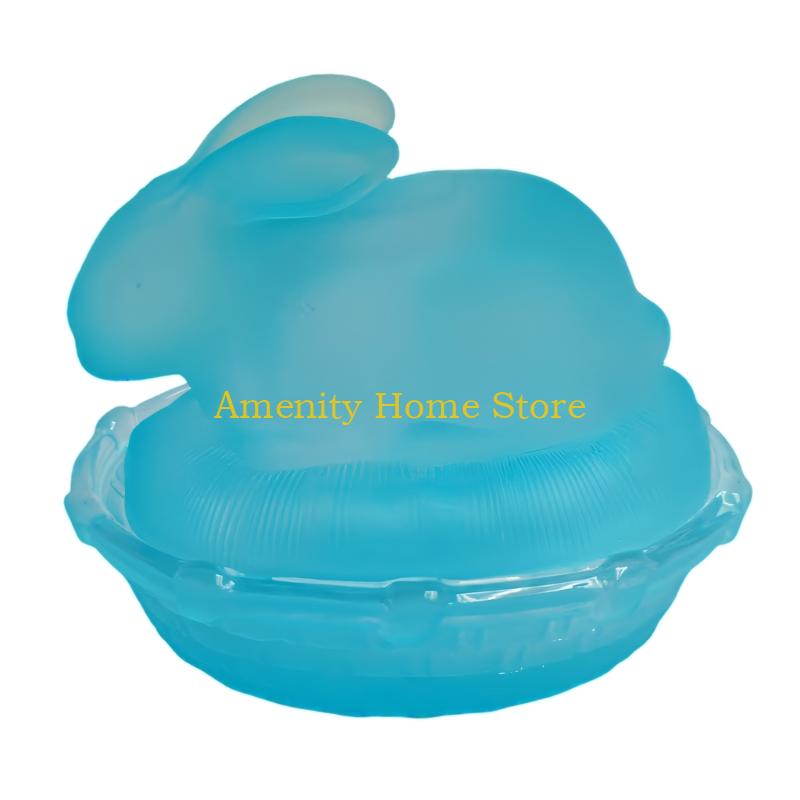 F26C Creative Rabbit Storage Jar Glass Sugar Organiser Small Item Storage Box with Lid Cap for Kitchen Home Decoration S
F26C Creative Rabbit Storage Jar Glass Sugar Organiser Small Item Storage Box with Lid Cap for Kitchen Home Decoration S