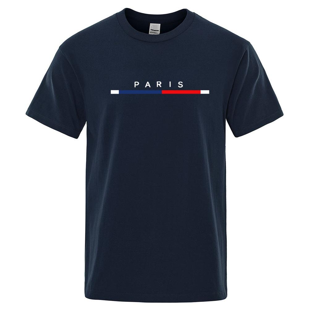 Летняя футболка с круглым вырезом, 3D-принтом букв и надписью Paris, модная, повседневная, простая, с коротким рукавом, мужская S
Летняя футболка с круглым вырезом, 3D-принтом букв и надписью Paris, модная, повседневная, простая, с коротким рукавом, мужская S
