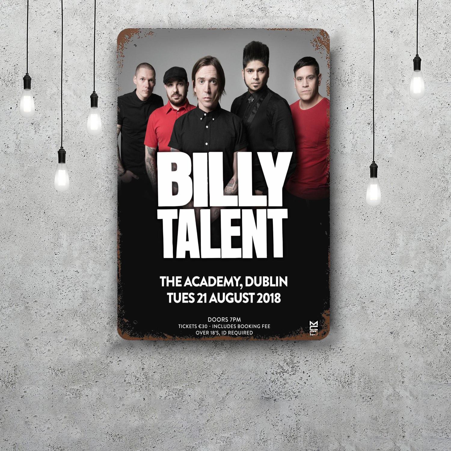 billy talent music mix Vintage Metal Tin Signs Posters Decor Retro Metal Plaque Wall Art Decor for Garage Bar 20x30cm(7.8x11.8inch)
billy talent music mix Vintage Metal Tin Signs Posters Decor Retro Metal Plaque Wall Art Decor for Garage Bar 20x30cm(7.8x11.8inch)