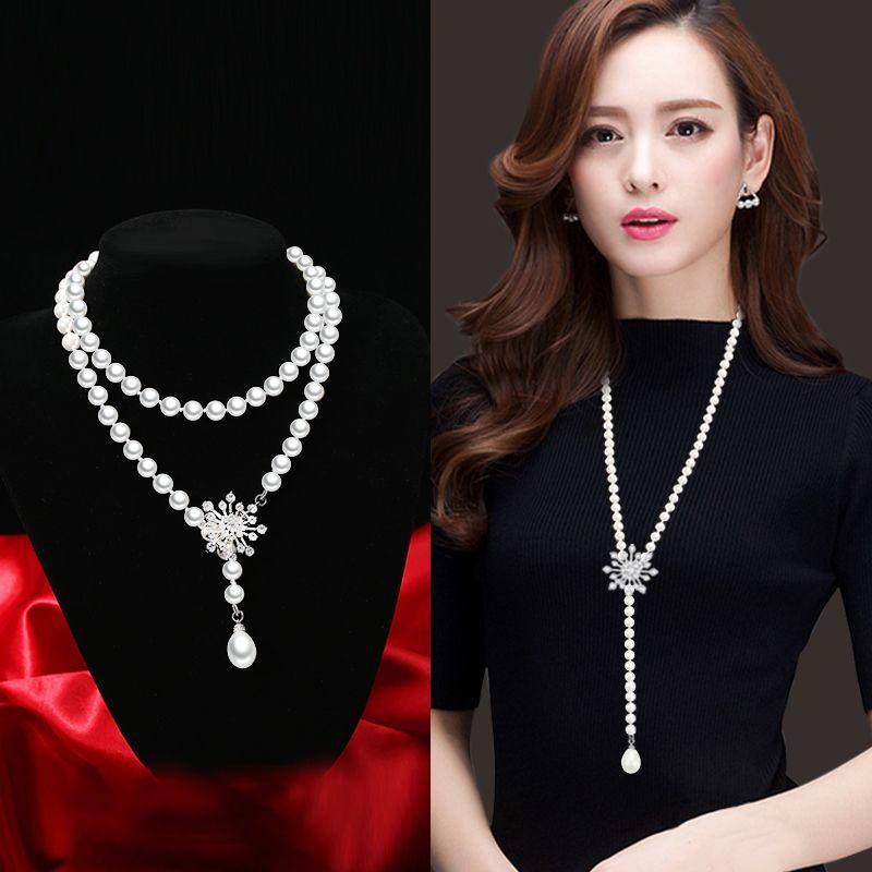 Fashion Sweater Chain Women s Autumn and Winter Decorations Pearl Default
Fashion Sweater Chain Women s Autumn and Winter Decorations Pearl Default