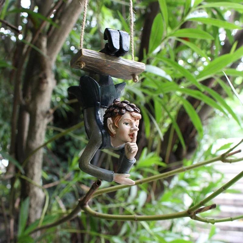 Fashion Creative Garden Hanging Elf Ornaments Home Decor Figurine for Patio Fence Yard Tree Holiday Accessories Creative Gifts
Fashion Creative Garden Hanging Elf Ornaments Home Decor Figurine for Patio Fence Yard Tree Holiday Accessories Creative Gifts