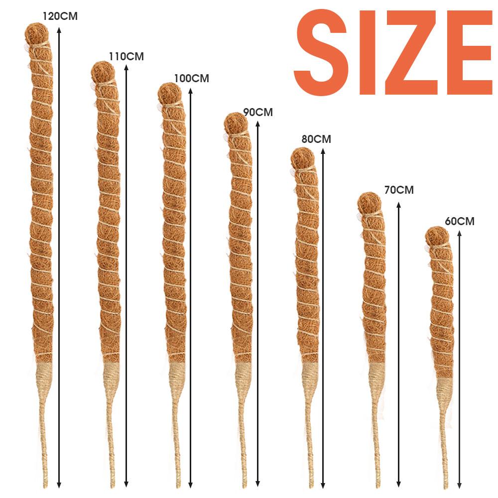 DIY Plant-Shaped Climbing Moss Coir Pole Bendable Plants Supports Stakes for Bonsai Vine Flower Grow Upwards Pillars Garden Tool
DIY Plant-Shaped Climbing Moss Coir Pole Bendable Plants Supports Stakes for Bonsai Vine Flower Grow Upwards Pillars Garden Tool
