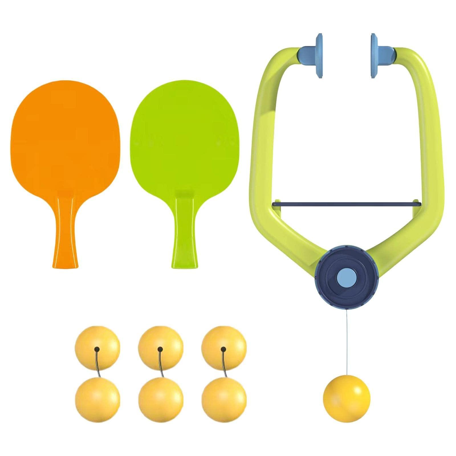 Набор для самостоятельной тренировки, подвесной тренажер для настольного тенниса в помещении, игры на координацию движений рук и глаз, регулируемый по высоте настольный теннис для детей One Size
Набор для самостоятельной тренировки, подвесной тренажер для настольного тенниса в помещении, игры на координацию движений рук и глаз, регулируемый по высоте настольный теннис для детей One Size