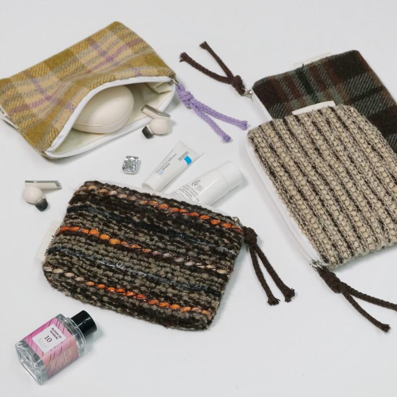 Vintage Check Striped Fabric Coin Purse Card Holder Pouch Check khaki
Vintage Check Striped Fabric Coin Purse Card Holder Pouch Check khaki