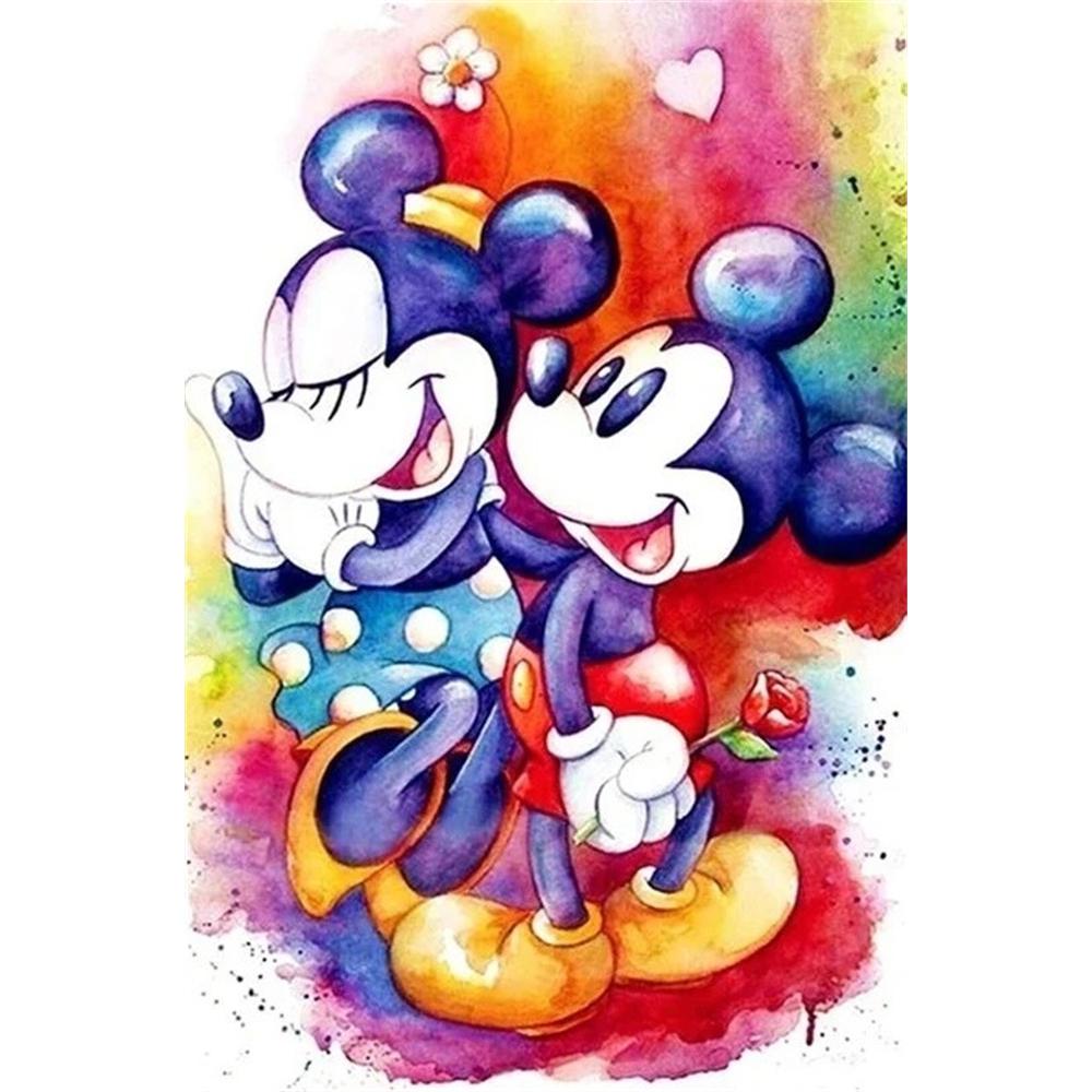 Disney Diamond Painting Mickey Minnie Watercolor Romantic Illustration 5D DIY Diamond Painting Embroidery Set Round Diamond Art MosaicHomeDecor Round 20x30cm
Disney Diamond Painting Mickey Minnie Watercolor Romantic Illustration 5D DIY Diamond Painting Embroidery Set Round Diamond Art MosaicHomeDecor Round 20x30cm