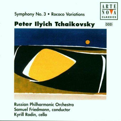 CD TCHAIKOVSKY, FRIEDMANN; RODIN - Tchaikovsky;Sym.3/Rococo Va 74321433282 Arte Nova Class 1997 Europe Classical Used
CD TCHAIKOVSKY, FRIEDMANN; RODIN - Tchaikovsky;Sym.3/Rococo Va 74321433282 Arte Nova Class 1997 Europe Classical Used