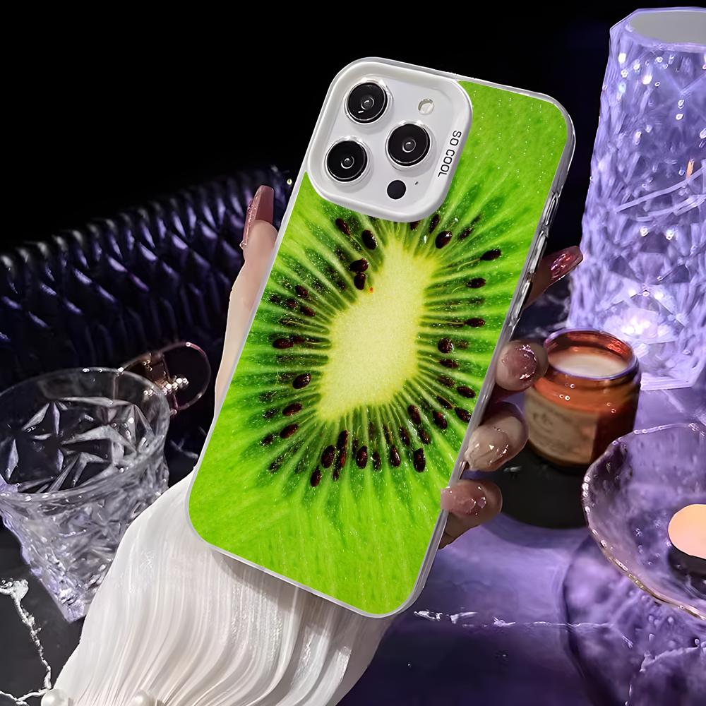 Kiwi Fruit Fashion Phone Case For iPhone 16 15 14 13 12 11 Pro Max White Matte Laser Metallic Aurora Funda iPhone11PRO
Kiwi Fruit Fashion Phone Case For iPhone 16 15 14 13 12 11 Pro Max White Matte Laser Metallic Aurora Funda iPhone11PRO