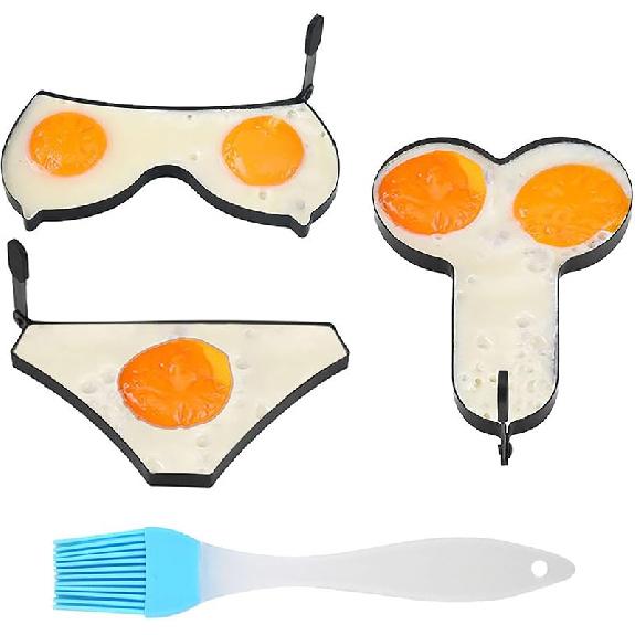 Квадратные кольца для жарки яиц - 2 шт. 4-дюймовые кольца для приготовления яиц и блинов, антипригарный нержавеющий стальной формирователь омлета для жаровни, сэндвичей для завтрака, маффинов 3pcs funnyshape
Квадратные кольца для жарки яиц - 2 шт. 4-дюймовые кольца для приготовления яиц и блинов, антипригарный нержавеющий стальной формирователь омлета для жаровни, сэндвичей для завтрака, маффинов 3pcs funnyshape