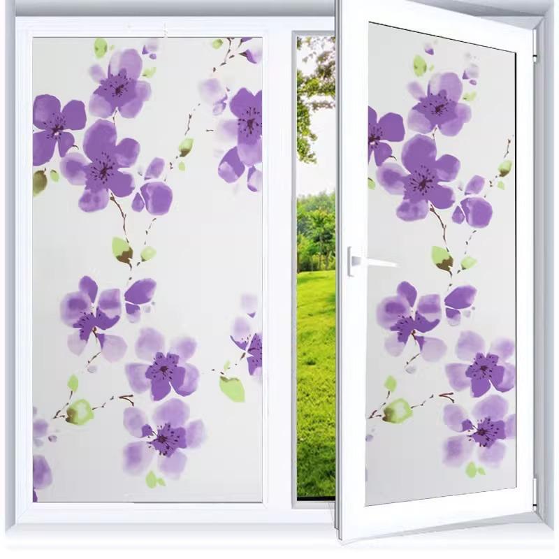 Translucent Opaque Bathroom Bathroom Door Anti-glare Privacy Window Sticker Purple plum blossom
Translucent Opaque Bathroom Bathroom Door Anti-glare Privacy Window Sticker Purple plum blossom