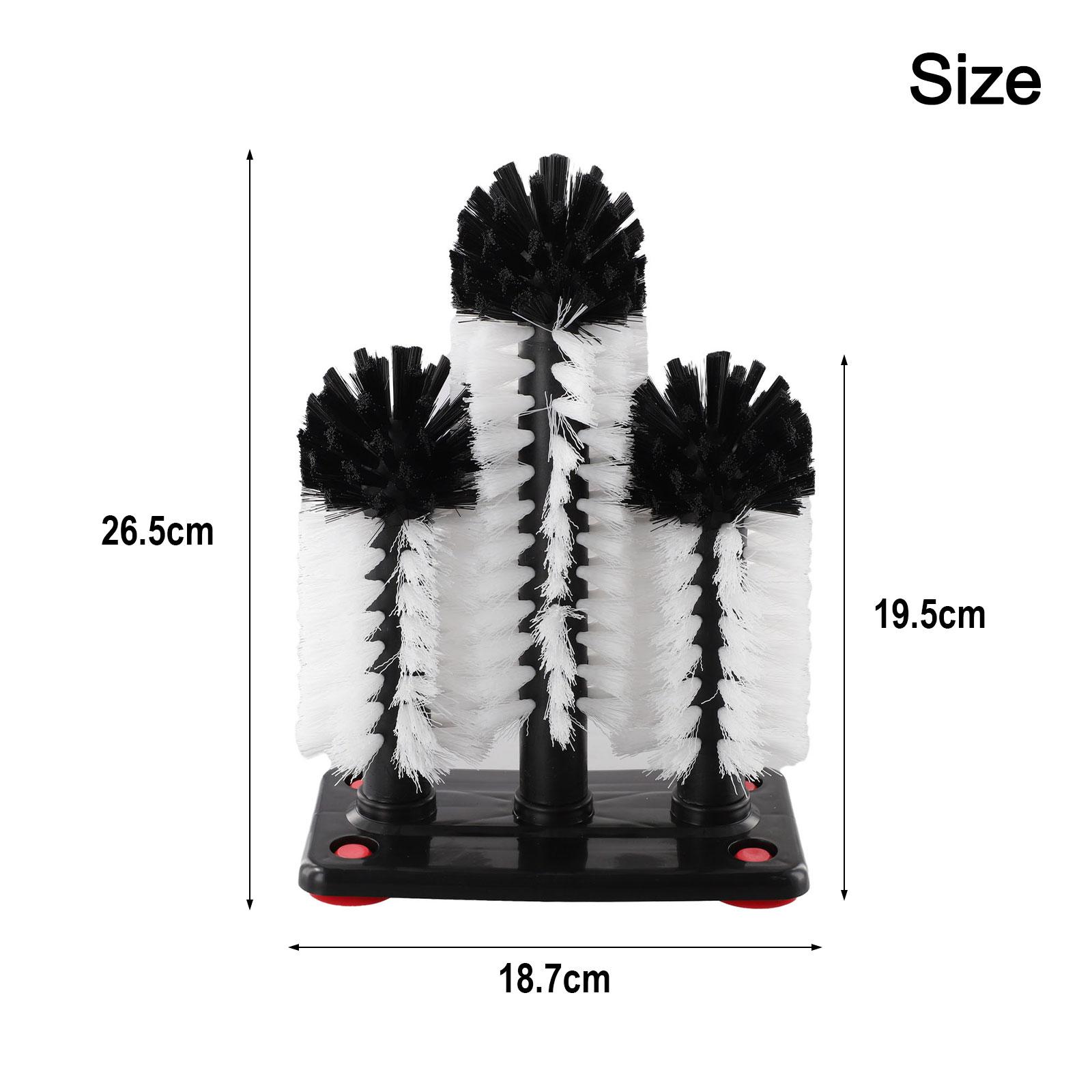 3 Headed For Sink Brush Cleaner with Suction Cup Perfect Tool for Keeping Your Glassware Spotless at Home or Work China Mainland
3 Headed For Sink Brush Cleaner with Suction Cup Perfect Tool for Keeping Your Glassware Spotless at Home or Work China Mainland