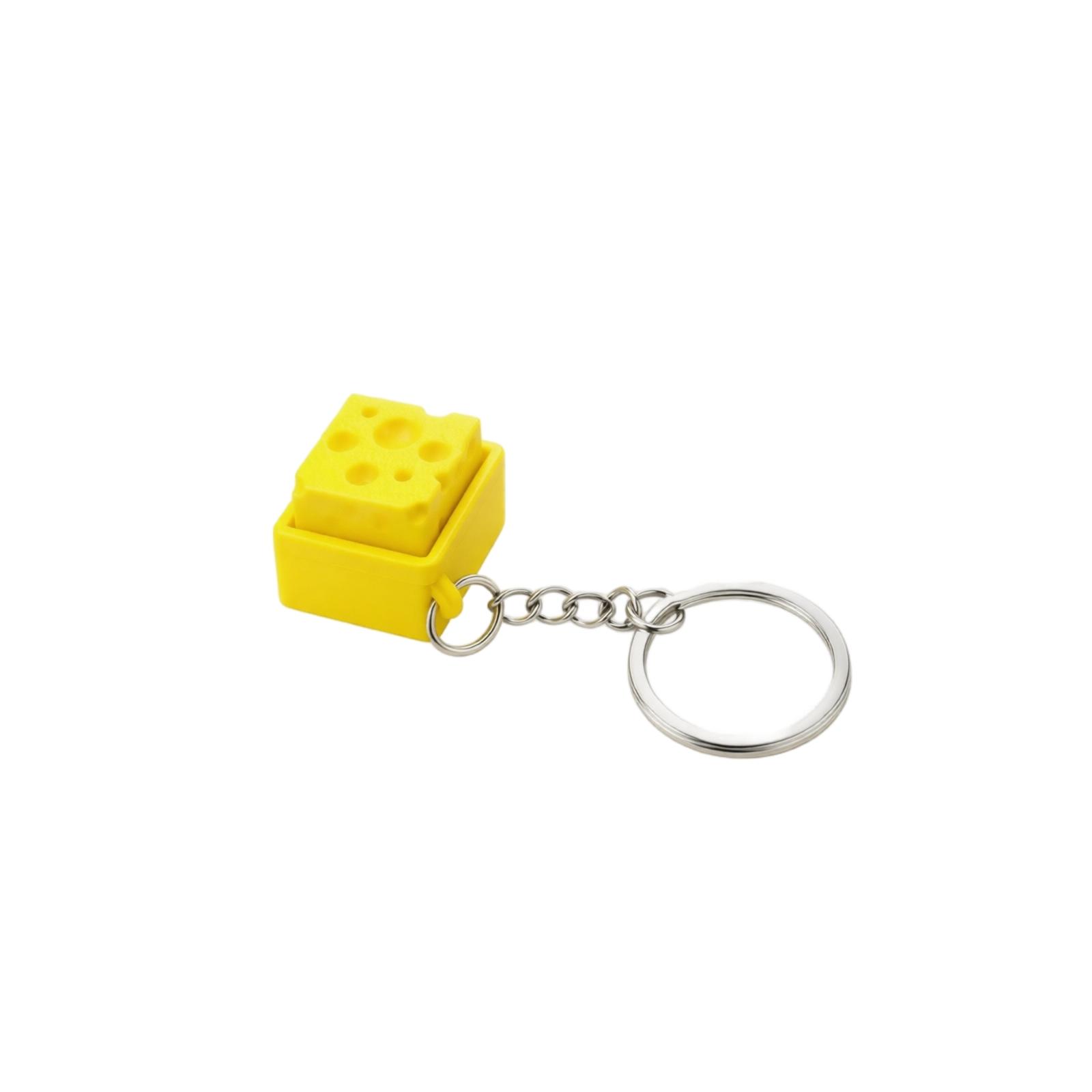 Cheese Shaped Push Button Keychain Toy Stress Relief Key Ring Fidget Sensory Small Portable Key Holder Accessory for Everyday Use One Size
Cheese Shaped Push Button Keychain Toy Stress Relief Key Ring Fidget Sensory Small Portable Key Holder Accessory for Everyday Use One Size
