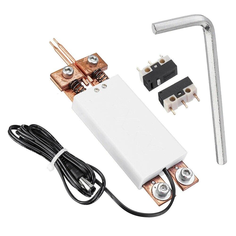 Ручной точечной сварочный аппарат на аккумуляторе 18650, ручной точечной сварочный аппарат, автоматический триггер, электрические утюги белый
Ручной точечной сварочный аппарат на аккумуляторе 18650, ручной точечной сварочный аппарат, автоматический триггер, электрические утюги белый